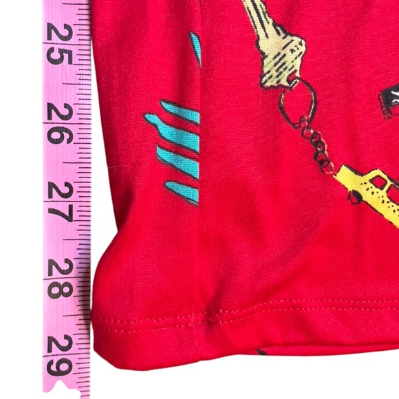 NWT KATE SPADE CHRISTMAS RED LONG-SLEEVE PAJAMA SET SIZE SMALL - Picture 3 of 6